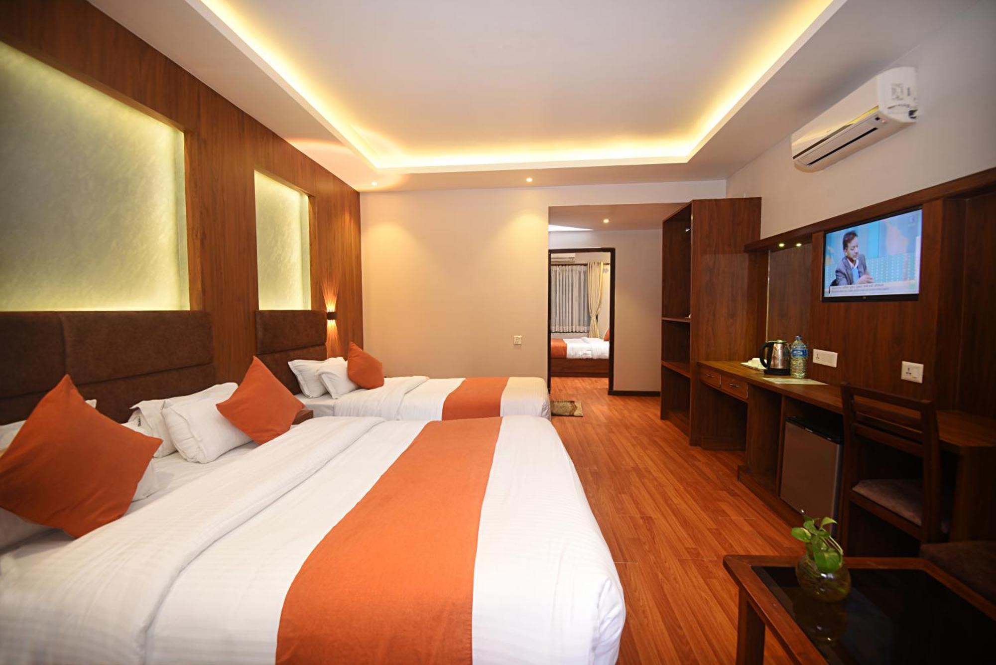 Hotel Mums Home Kathmandu Bagian luar foto